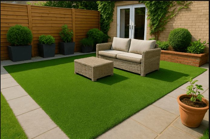 Artificial Grass for Patio in Hayward
